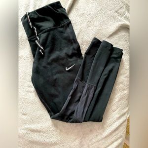 Nike medium Capri with mesh backing behind the knee